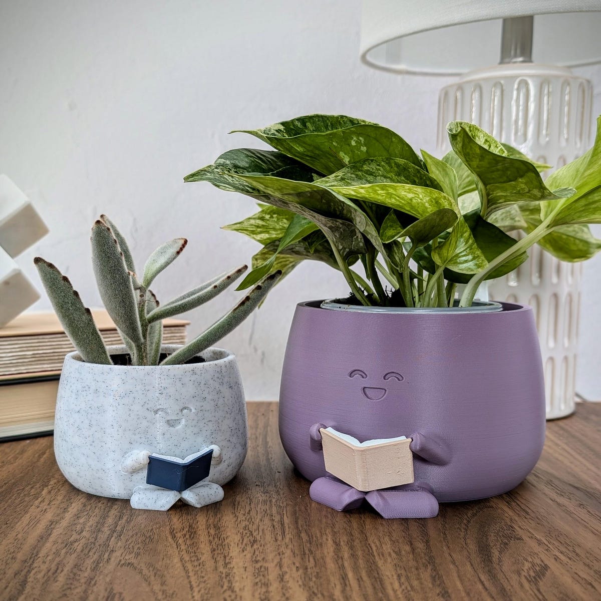 Bookish Planters