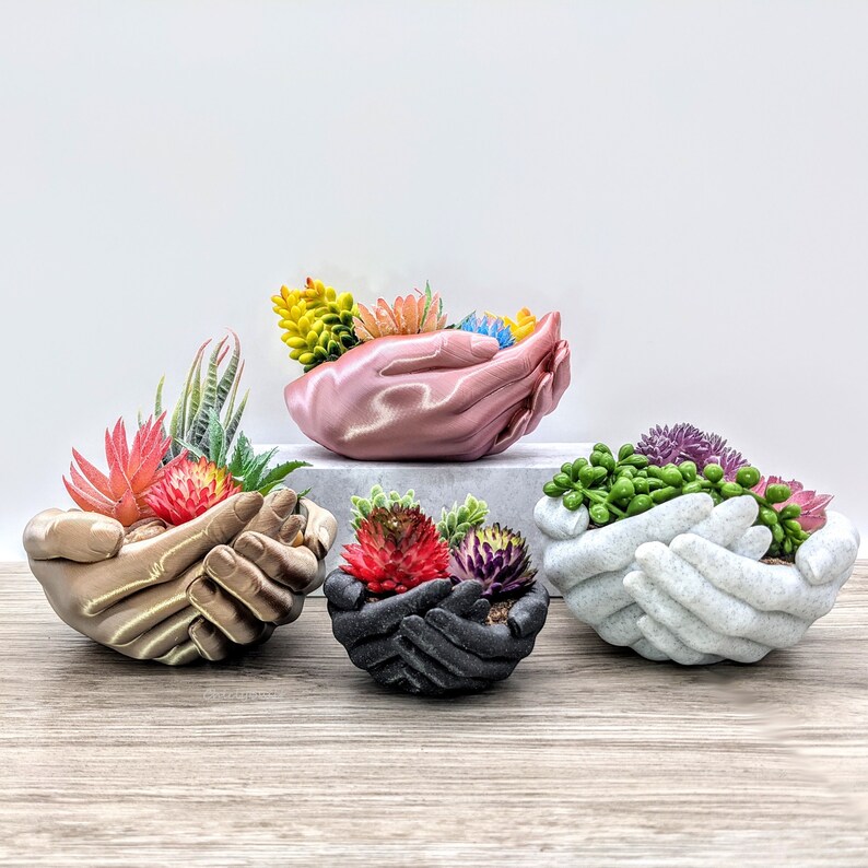 Hand Planter Hands Bowl Jewelry Holder Etsy