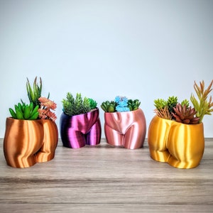 Butt Planter Booty Pot Woman Body Planters Nude Cheeky Plant Pot Vase image 5