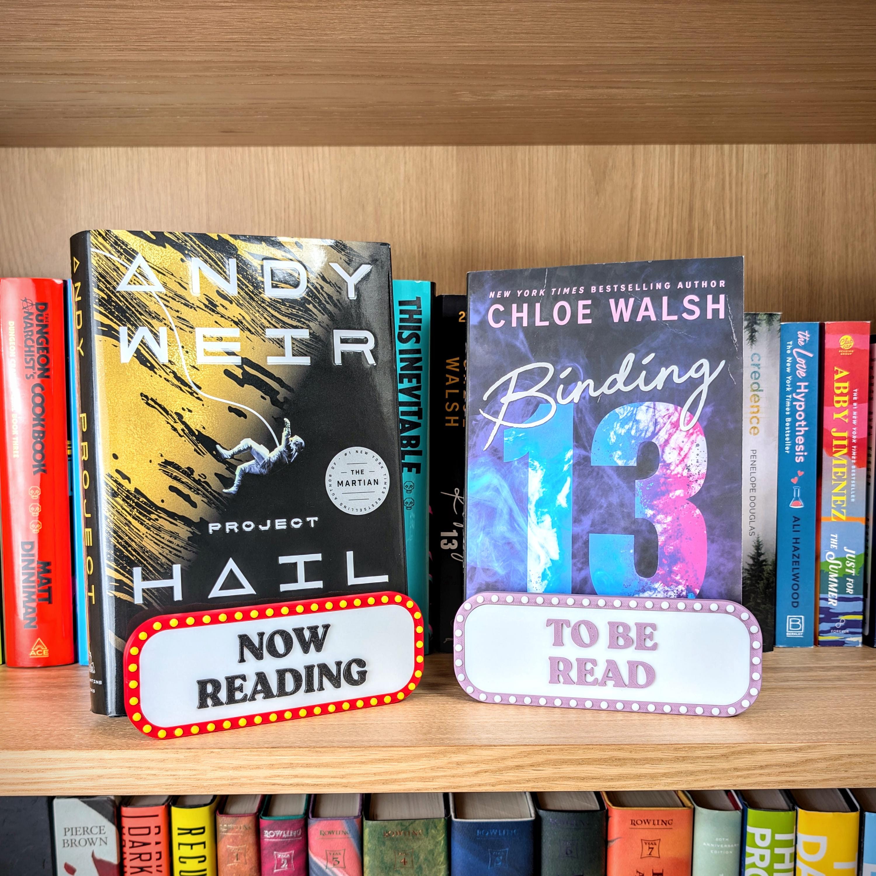Read Now Sign Library Sign, Now Reading Book Display, Bookshelf Decor, Book Gift ...