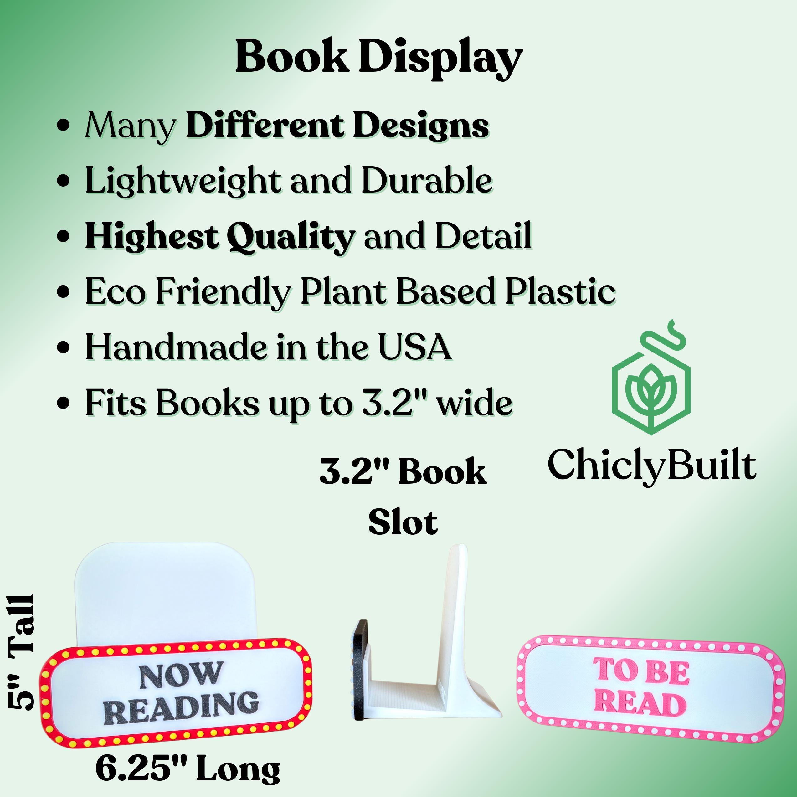 Read Now Sign Library Sign, Now Reading Book Display, Bookshelf Decor, Book Gift ...