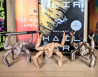 Rocky l'alieno, giocattolo da scrivania, decorazione per libreria Project Hail Mary, portapenne, compagno alieno di fantascienza, Rocky l'Eridiano, amico da scrivania, simpatica statuetta