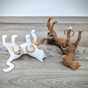 Dog and/or Cat Ring Holder, Unique Ring Holder for Ring Display, Engagement Gift, Girls Women Ring Holder, Gift For Her, Christmas Gift