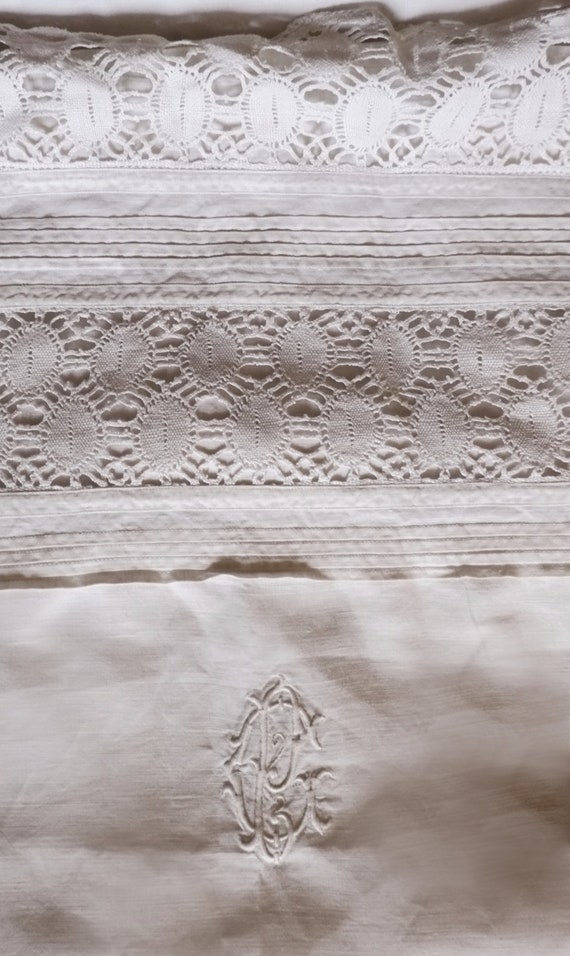 1910s Antique Edwardian Pillow Sham (single) - Etsy