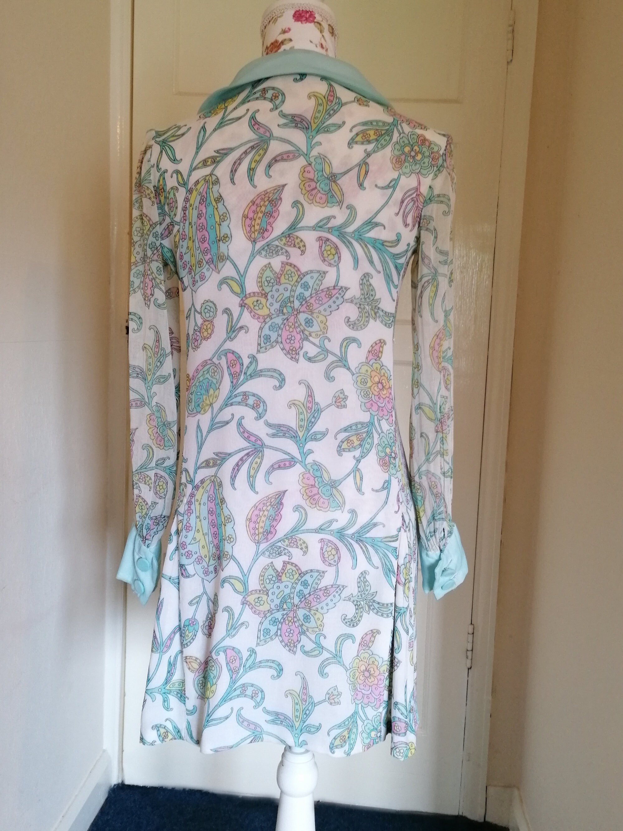 1960s Horrockses Fashions Floral Mini Dress - Etsy UK