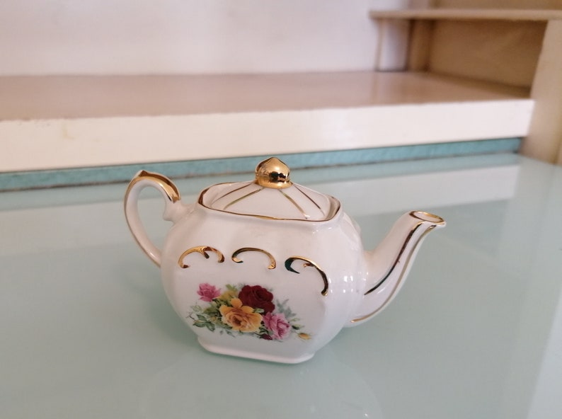 1980s James Sadler 'Cairo' Miniature Teapot