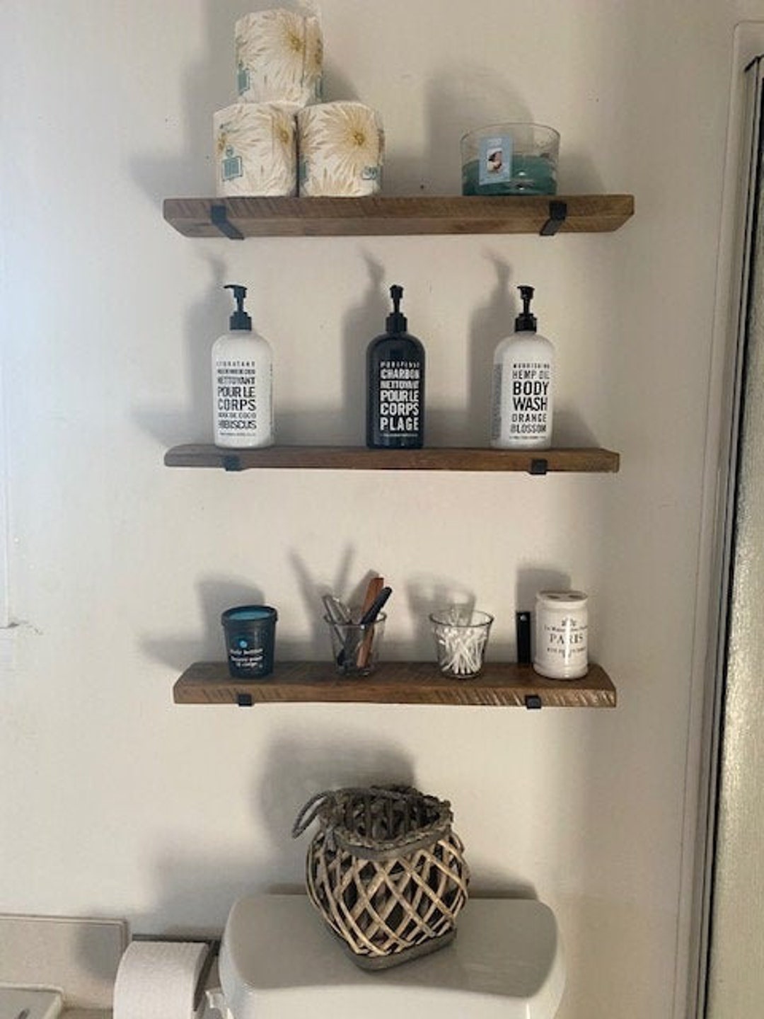 Barnwood Shelves Set of 3 Shelves multiple Lengths Etsy