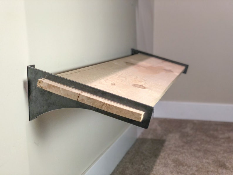 Shoe Shelf Brackets Stirrup Shelves Hot rolled steel Etsy