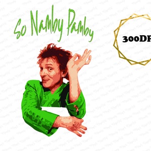 So Namby Pamby Drop Dead Fred PNG, Sublimation, Clipart, druckbar