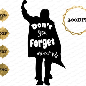 Personaje de película que dice archivo de corte Svg -Design Space and Studio file, archivo Cricut, archivo Silhouette, Crafts, PNG, DXF, pdf, descarga digital