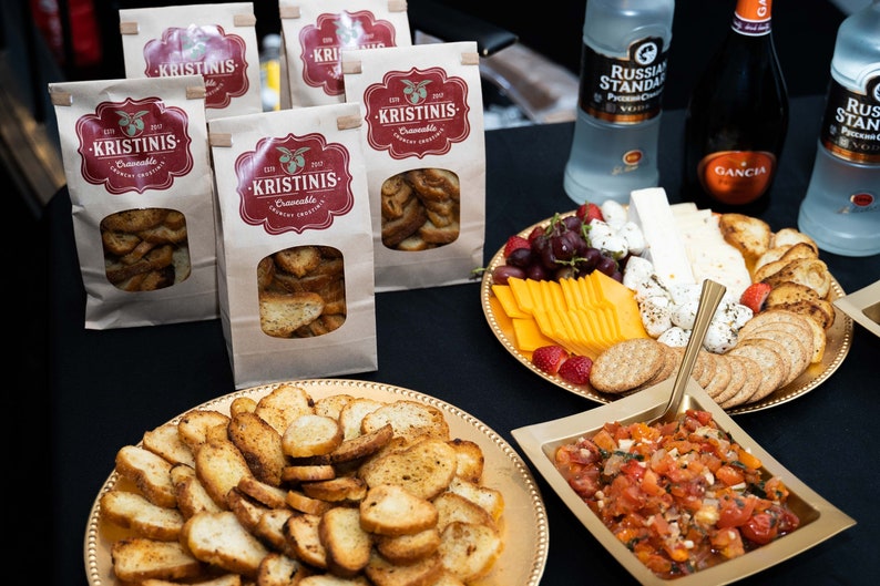 Crostini Crackers 2 Bags of Kristinis Crostinis Party Food Etsy