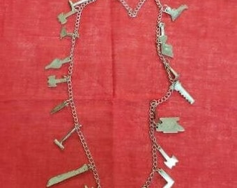Cadena chiqita de ACHABA ASHABA para Ogun OGGUN Yoruba Santeria
