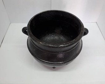 Caldero/Pot De Guererro metal Ogun Oggun Santeria Ifa Osha Santo Yoruba Palo