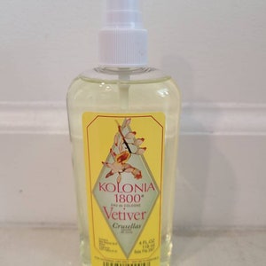 1800 Vetiver Crusellas 4oz Santeria Misa Osha Santo Ifa