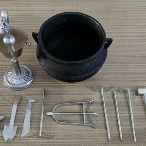 Tools Herramientas Ogun Osun Ochosi Guereros Cardero Santeria Ifa Osha