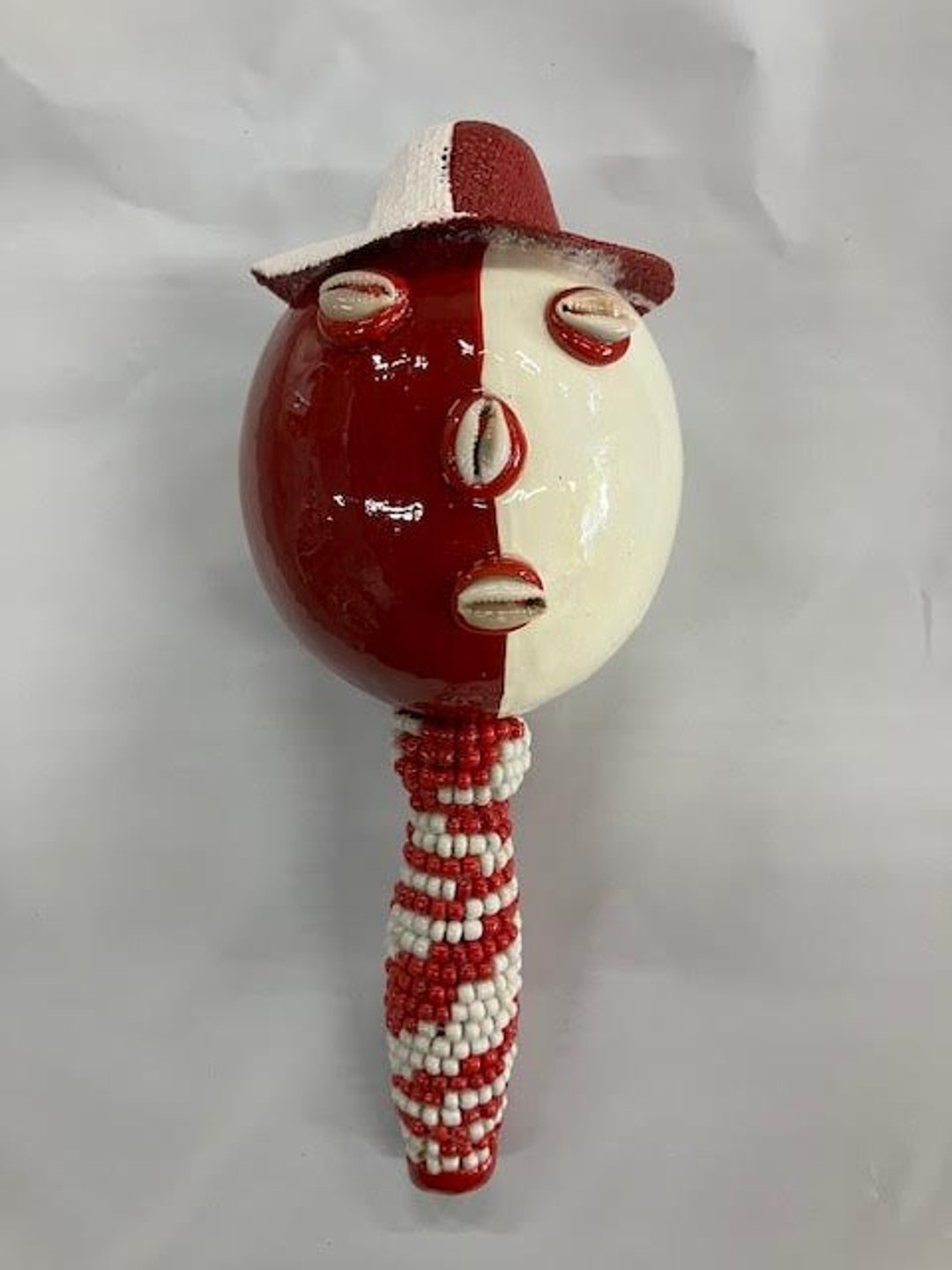 Maraca Shango Rattle Kabiosile Chango Santeria Osha Santo - Etsy