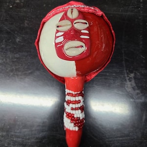 Maraca Shango Rattle Kabiosile Chango Santeria Osha Santo | Etsy