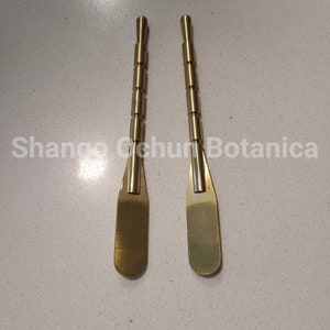 Remos De Brass De Ochun Oshun No Se Oxidan Yalorde Oars Santeria Ifa Yoruba