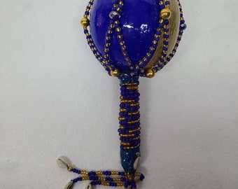 Maraca Shango Rattle Kabiosile Chango Santeria Osha Santo | Etsy