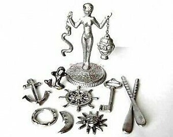 Herramientas de OLOKUN-Tools for OLOKUM-Lukumi-Santeria-ifa
