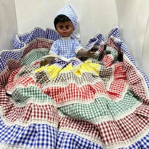 Muneca de 7 Potencia/Colores Santeria Egun Palo