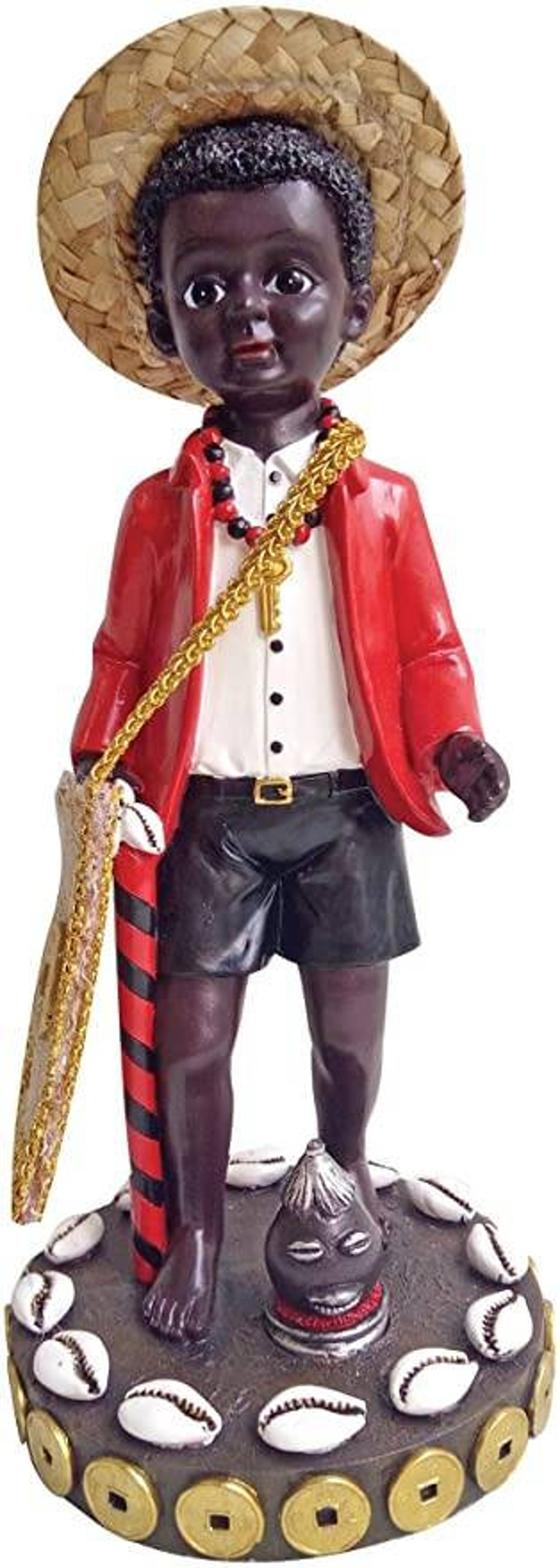 Elegua 10in Statue Santeria Osha Santo Ifa Eshu Etsy