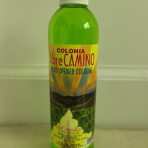 ABRE CAMINO Cologne 7 fl oz  De Crusellas Santeria Espitismo Misa Bano