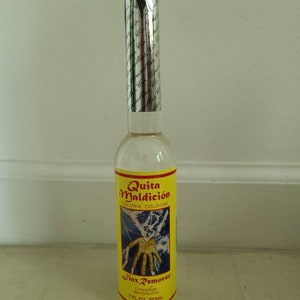 Qita Maldicion Jinx Remover Cologne 7 fl oz  De Crusellas Santeria Espitismo Misa Bano