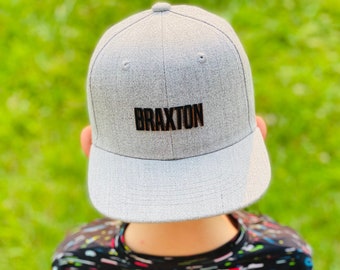 Custom Toddler Hat Personalized toddler hat signature toddler leather patch hat name hat