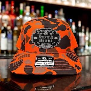 Custom Leather Patch Richardson Printed 5 Panel