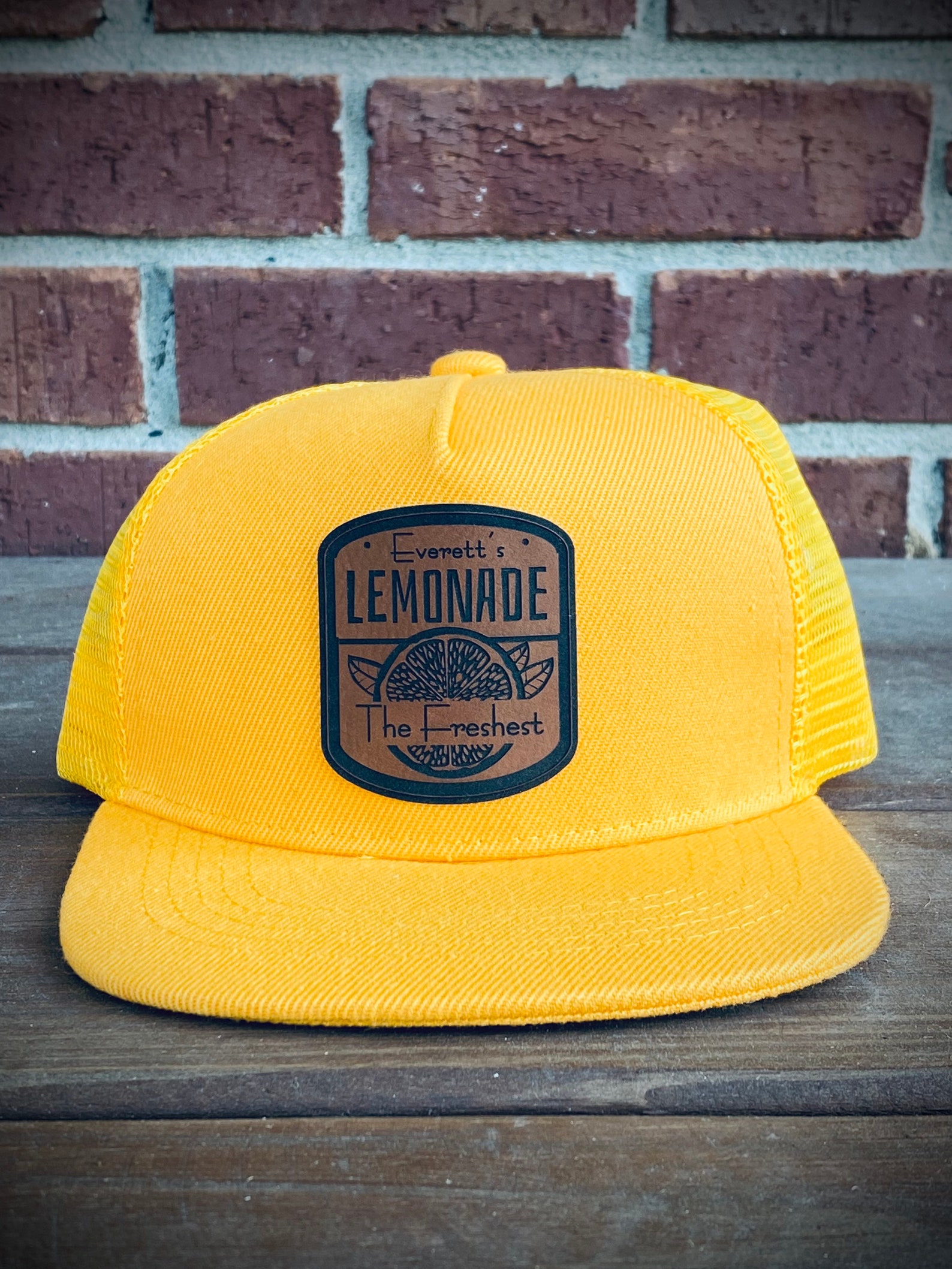 Custom Toddler Lemonade Stand Hat Personalized Toddler Hat Etsy