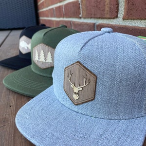 Custom 3D Toddler Hat | 3D Personalized toddler hat | Name Hat | 3D Wood Patch Hat