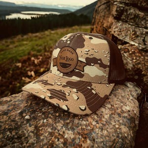 Custom Richardson 112 Patch Hat | Custom Logo Hat | Leather Patch Hat