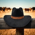 Custom Toddler Cowboy Hat | Personalized Toddler Cowboy Hat | Custom Toddler Leather Band Cowboy Hat | Kids Cowboy Hat
