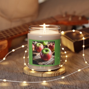 Vela de soja perfumada Apple Harvest, 9 oz