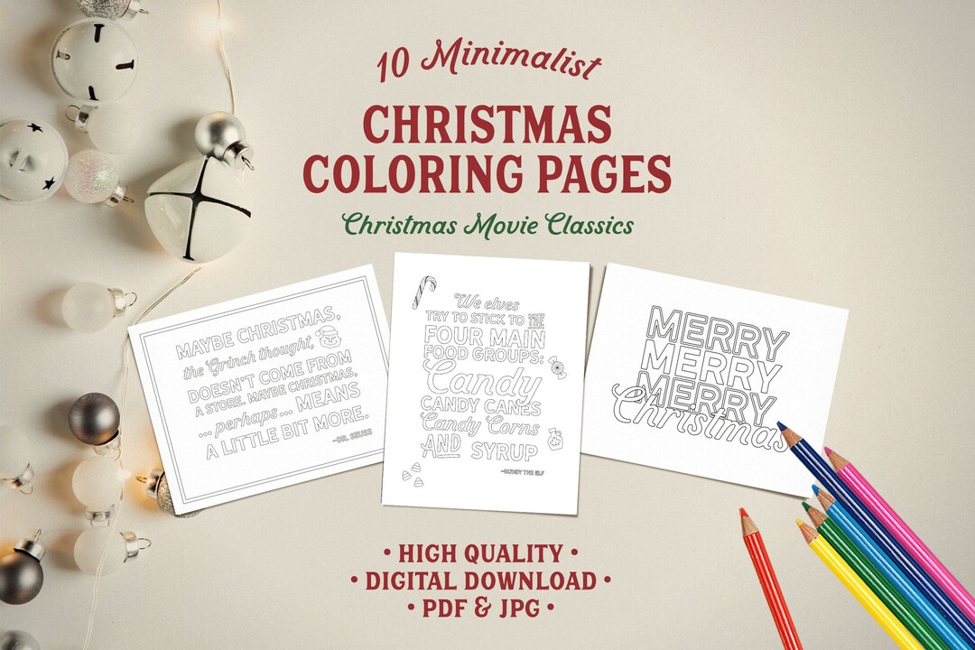 Christmas Coloring Pages Christmas Movie Coloring Pages Elf Coloring Pages Grinch Coloring Pages ...