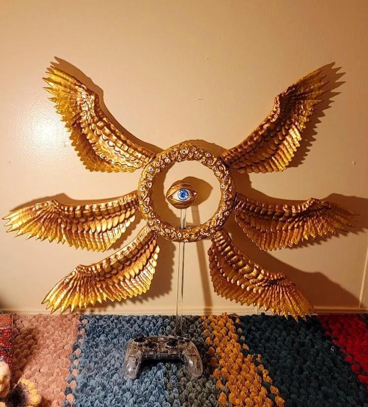 オファニム天使像彫刻 - Etsy 日本