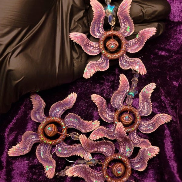 Ophanim Angel Earrings V2