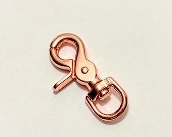 Karabiner/ Scherenkarabiner 61mm Roségold