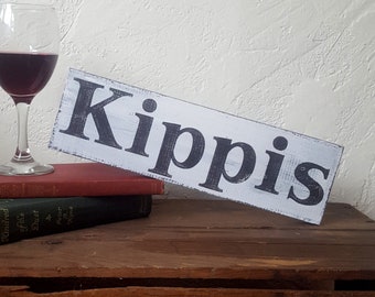 Kippis, Cheers sign, Finnish Decor, Home Bar, Nordic