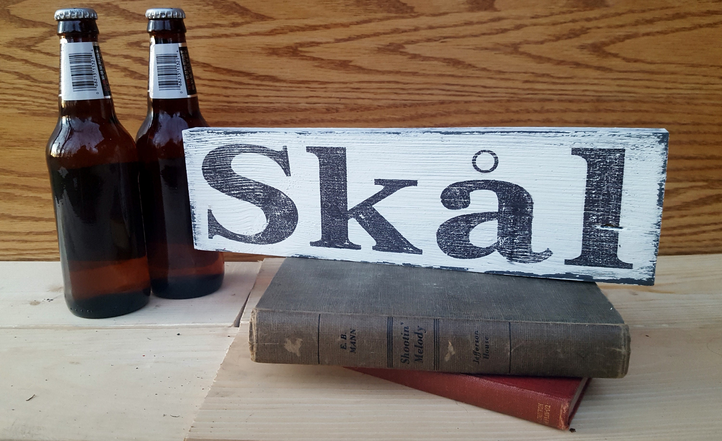 Skal Scandinavian Sign Cheers in Swedish Norwegian & Etsy