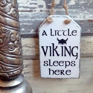 Vikings sign, Vintage Silver Candle holder