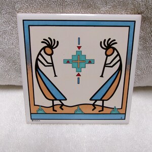 Kokopelli Tile - Etsy