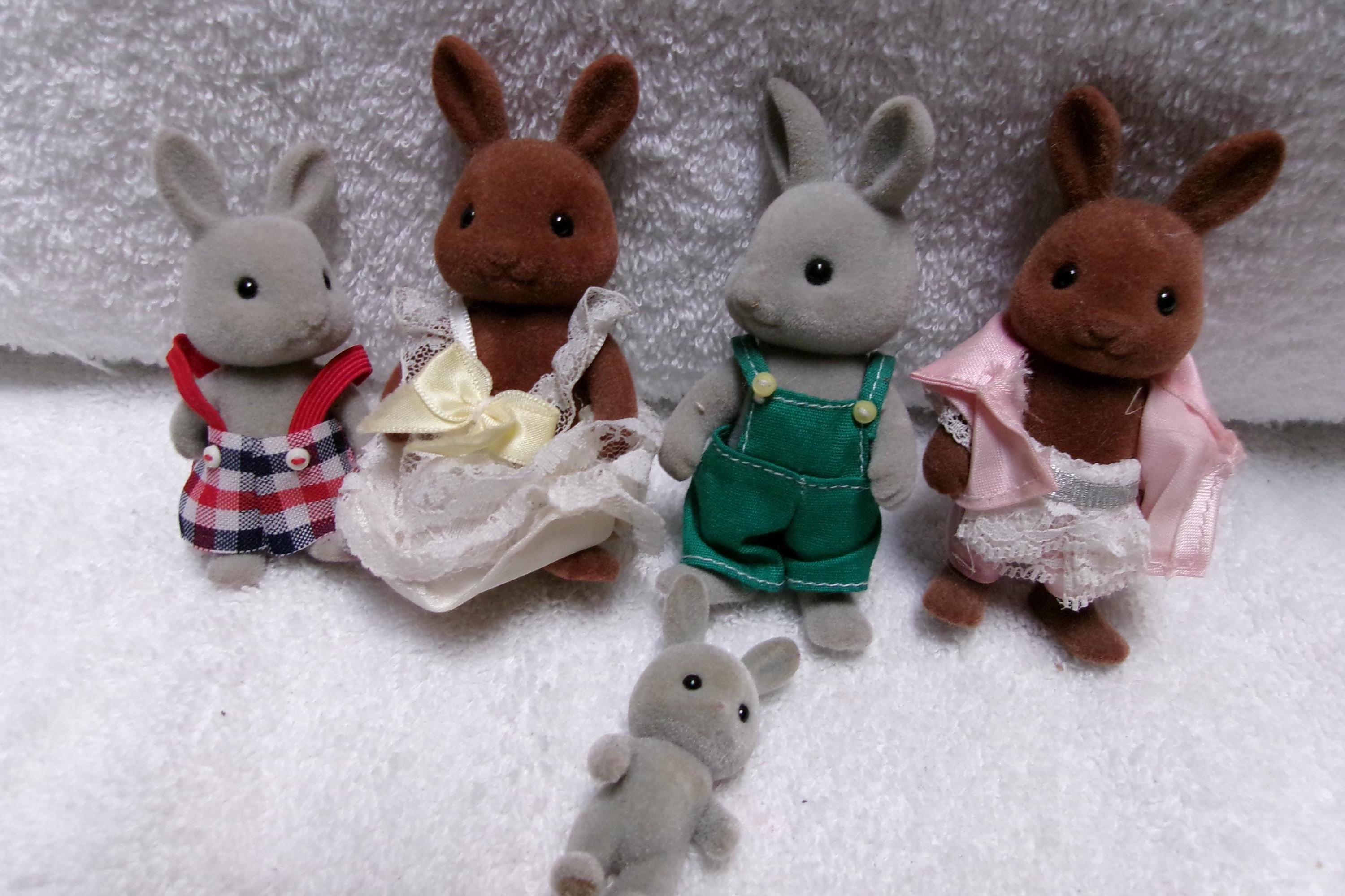 Sylvanian Families Brown Rabbit - Etsy Sylvanian Families Brown Rabbit - Etsy