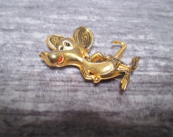 Vintage Mickey Mouse brooch/Spain