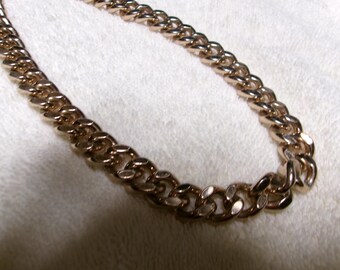 Vintage 1945 Wide Gold Plate Coro Pegasus Chunky Necklace - Etsy