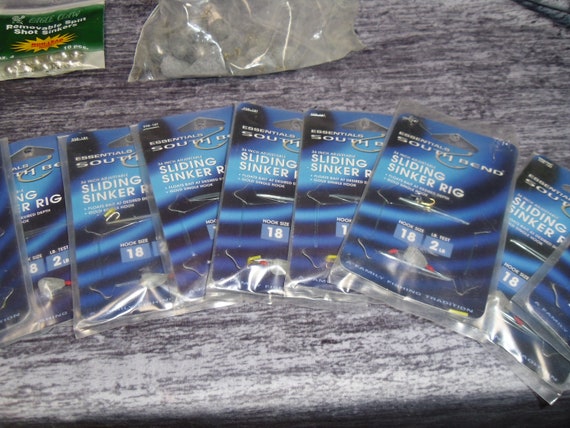 Varity New Stock of Fishing Sliding Sinker Rigs, Weights, Etc, 19 Total -   Canada