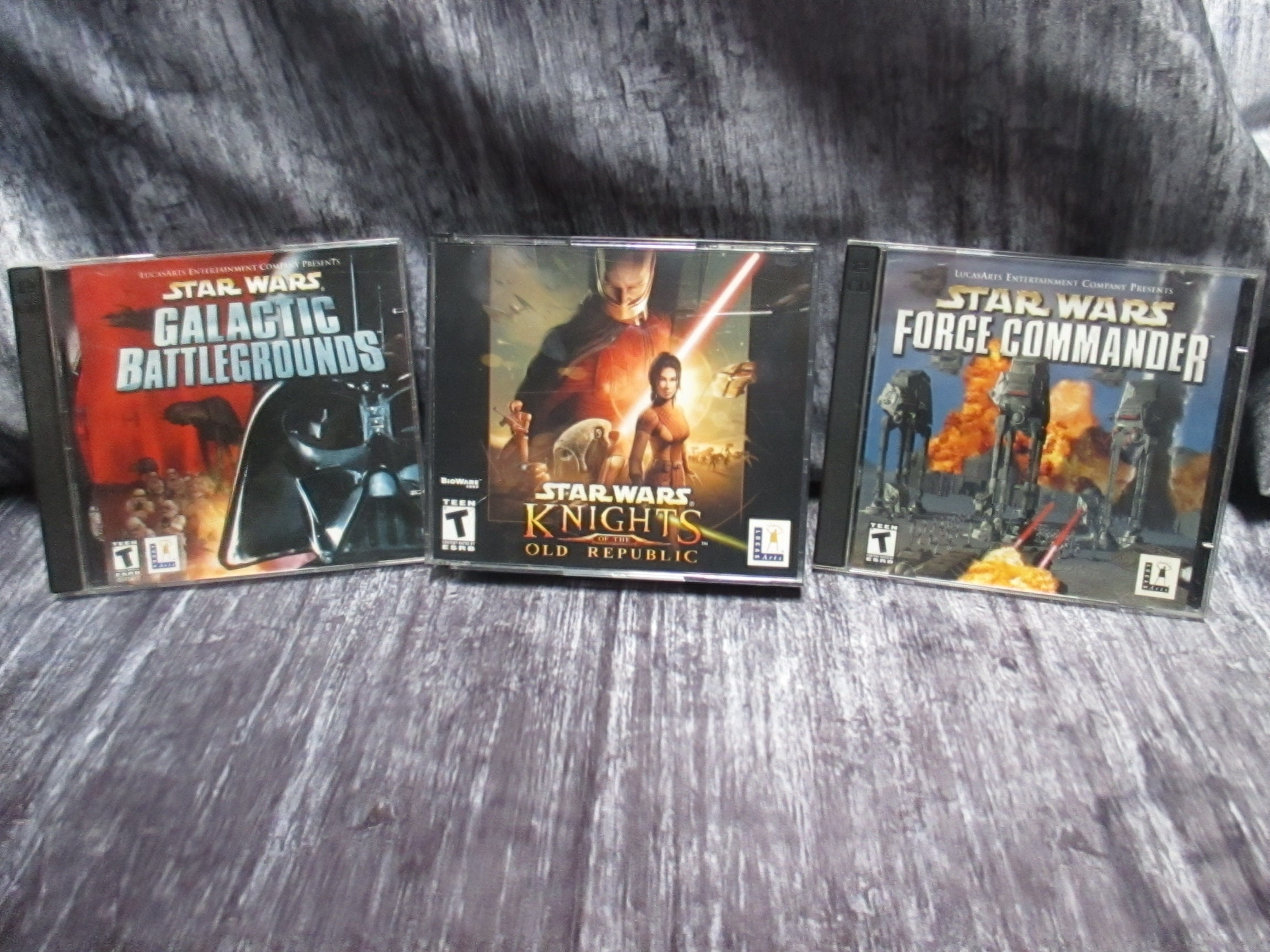 Collectable Star Wars Games X 8 CD Games Lucas Arts - Etsy