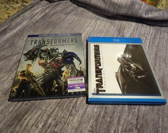 Two Blu-ray Transformers Age of Extinction New, 2 Disc Special