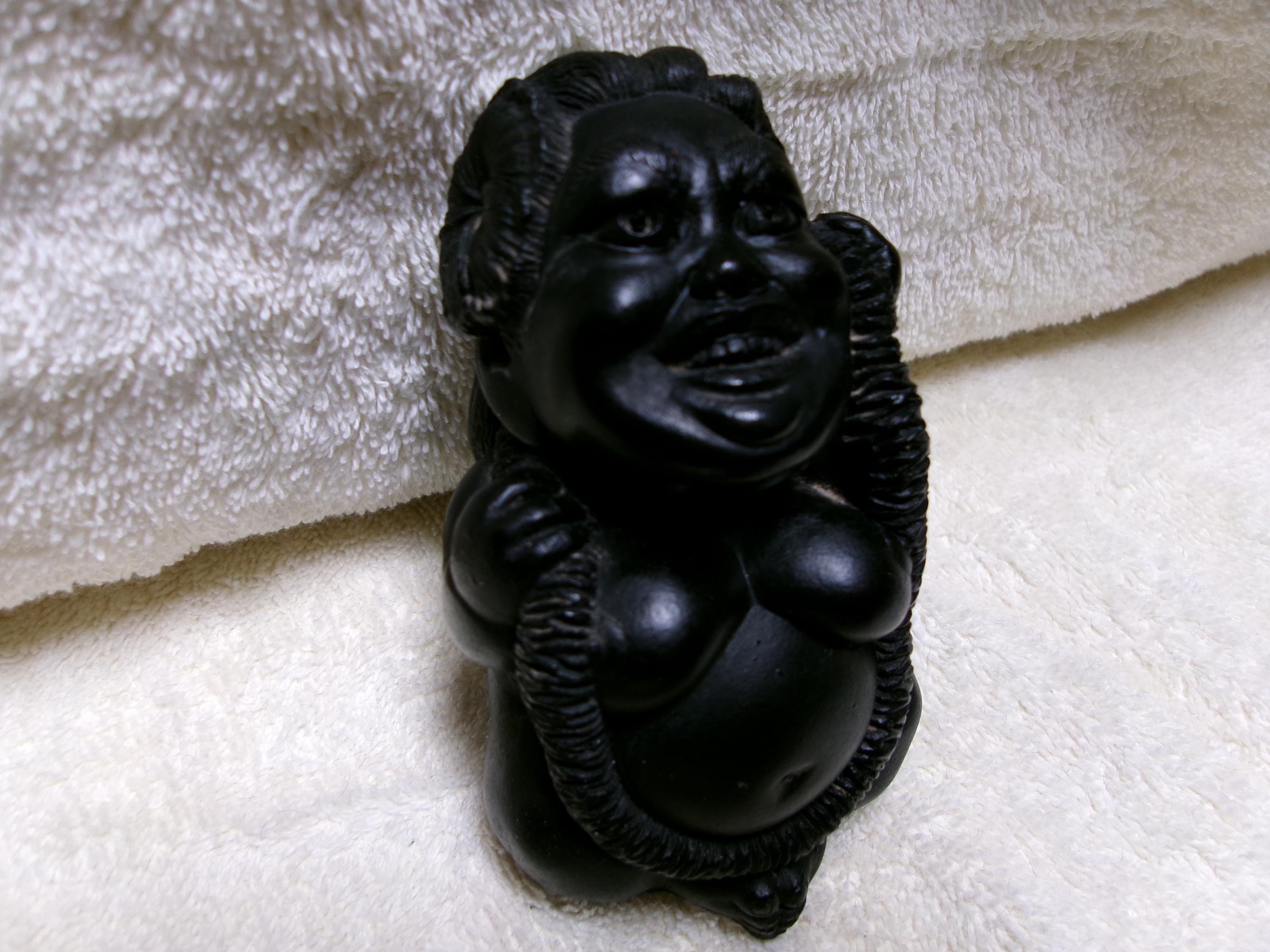 Vintage Coco Joe/ Hawaii Lava Laki Nui Figurine 4 1/4